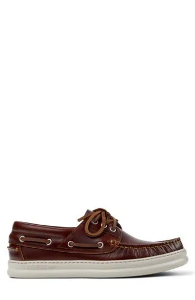 Camper Runner Four Boat Shoe In Brown
