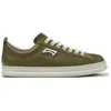 Camper Runner Four Leather Sneaker In Green