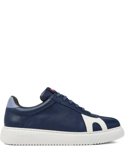 Camper Runner K21 Leather Sneakers In Blue