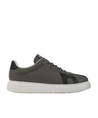 Camper Runner K21 Leather Sneakers In Black