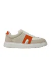 Camper Runner K21 Round-toe Leather Sneakers In Nude