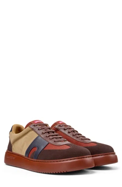 Camper Runner K21 Sneaker In Brown,red,purple