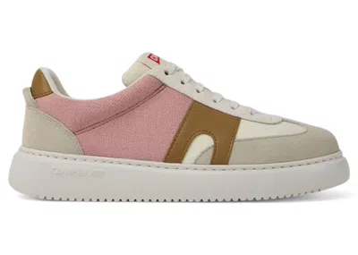 Pre-owned Camper Runner K21 Sorona Sneaker Pink (women's) Sneakers In Off/white/brown In Multi