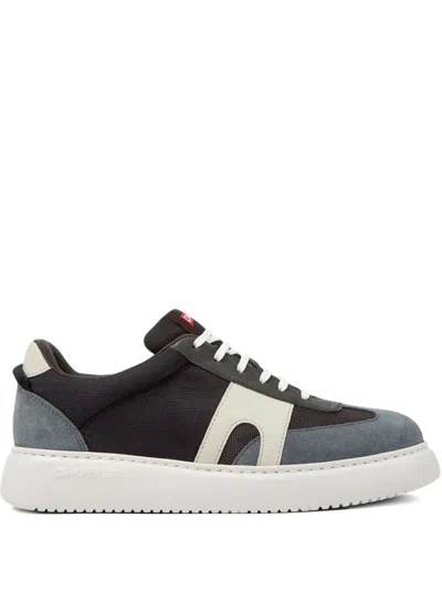Camper Runner K21 Suede Panelled Sneakers In Gray