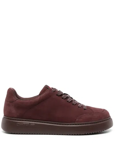 Camper Mens Runner K21 Nubuck Sneaker In Purple