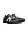 Camper Runner Panelled Lace-up Trainers In Black
