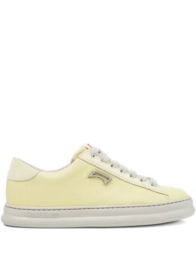 Camper Runner Smooth Leather Four Sneakers In Animal Print