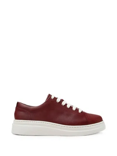 Camper Runner Up Leather Sneakers In Pattern