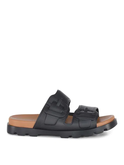 Camper Sandals  Made Of  Rubber Blend In Black