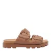 Camper Brutus Slide Sandal In Brown, Women's At Urban Outfitters In Brown