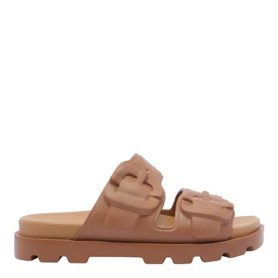 Camper Brutus Slide Sandal In Brown, Women's At Urban Outfitters