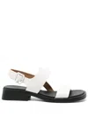 Camper Dana Sandals In Bianco
