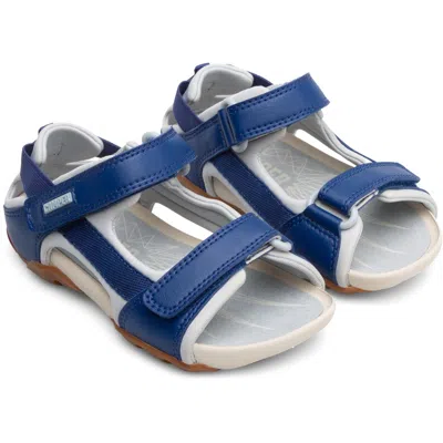 Camper Kids' Sandals For Boys In Blue,grey