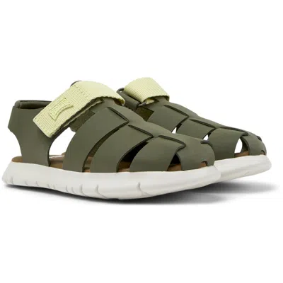 Camper Kids' Sandals For Boys In Green