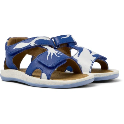 Camper Kids' Sandals For First Walkers In Blue,white