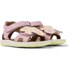 Camper Sandals For First Walkers In Pink,yellow