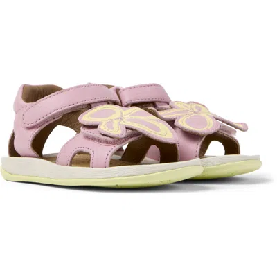 Camper Kids' Sandals For First Walkers In Pink,yellow