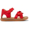 Camper Sandals For First Walkers In Red