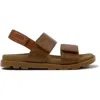 Camper Sandals For Girls In Brown