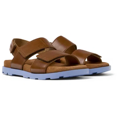 Camper Kids' Sandals For Girls In Brown