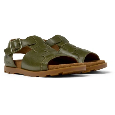 Camper Kids' Sandals For Girls In Green