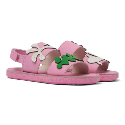 Camper Kids' Sandals For Girls In Pink