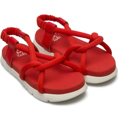 Camper Kids' Sandals For Girls In Red