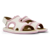 Camper Sandals For Girls In White