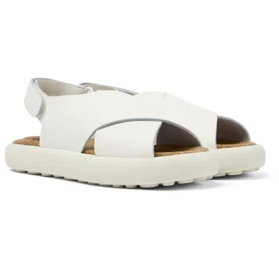 Camper Kids' Sandals For Girls In White