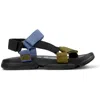 Camper Sandals For Men In Black,blue,green