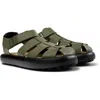 Camper Pelotas Flota Fisherman Sandal In Green