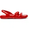 Camper Kobarah Flat Slingback Sandal In Red
