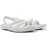 Camper Kobarah Flat Sandals In White