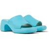 Camper Thelma Platform Slide Sandal In Blue