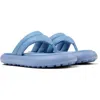 Camper Flota Leather Flip-flops In Blue