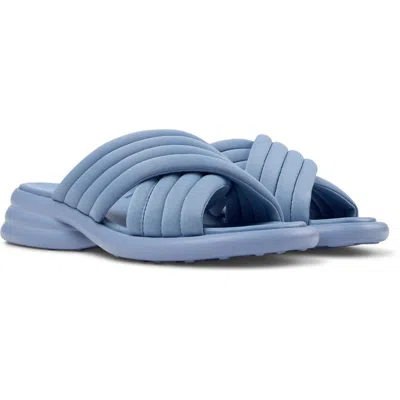 Camper Spiro Padded Sandals In Blue
