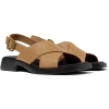 Camper Dana Slingblack Sandal In Brown