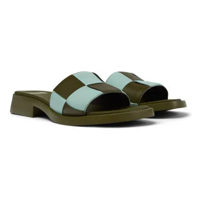 Camper Sandals For Women In Green,blue