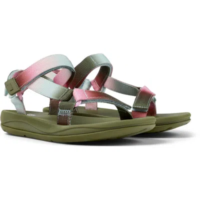 Camper Sandals For Women In Green,pink,blue