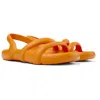 Camper Kobarah Strap Flat Sandals In Orange