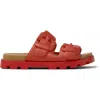 Camper Brutus Slide Sandal In Red