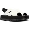 Camper Oruga Up Platform Sandal In White