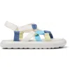 Camper Sandals For Women In White,blue,yellow