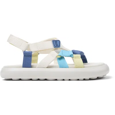 Camper Sandals For Women In White,blue,yellow