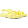 Camper Kobarah Flat Sandals In Yellow