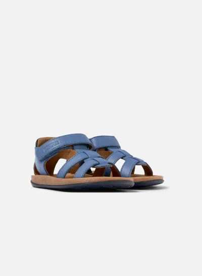 Camper Sandals Kids  Bicho First Walker In Blue