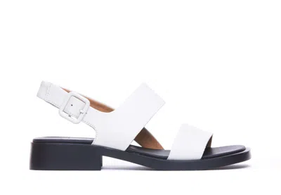 Camper Sandals In White