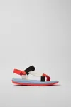 Camper Colour-blocked Touch Strap Sandals In Multi