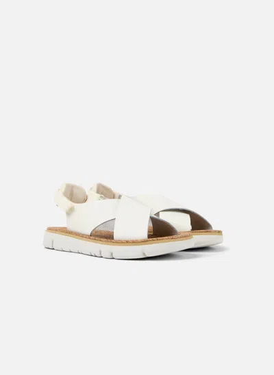 Camper Sandals Women  Oruga Sandal In White