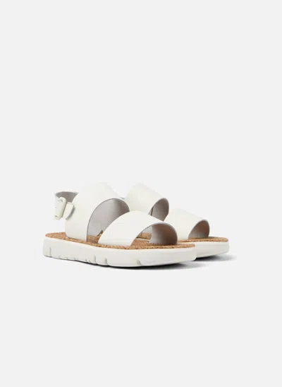 Camper Sandals Women  Oruga Sandal In White